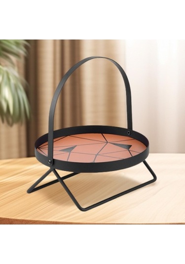 Trendooze Demir Depolama Rafı, Kahverengi, Çok Yönlü Giriş Düzenleyici Kahverengi