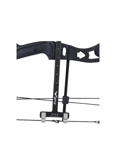 Mavi Yay Ayarı Cetvel T Şekilli Yay Kare Hassas Cetvel Yay Ayarı Ölçümü Paslanmaz Çelik Ölçüm Aleti Okçuluk Aksesuarları