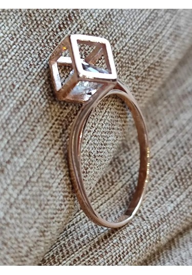 Sılver Whale Taşlı Yüzük 159886583 Gri