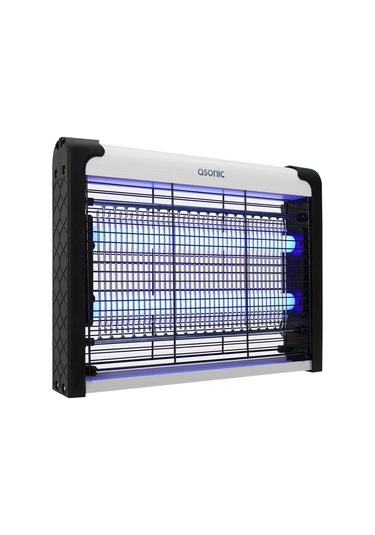Asonic As-a28 Siyah Orta Boy 4w+ 2000v Zincir Askısılı İki Ledli Sinek Öldürücü