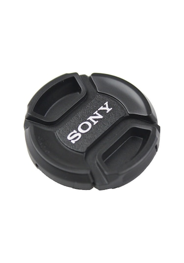 Sony İçin Snap On Lens Objektif Kapağı Bağcıklı 49 MM