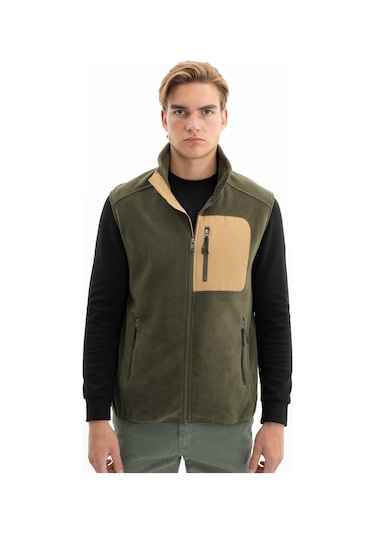 Arma Erkek Kışlık Softech Polar Relax Fit Tam Fermuar Yandan Cepli Baskısız Yelek K26424674101 Haki Arma Erkek Kışlık Softech Polar Relax Fit Tam Fermuar Yandan Cepli Baskısız Yelek K26424674101 Haki