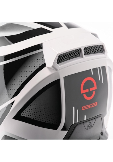 Schuberth S3 Storm Sılver Kapalı Motosiklet Kaskı Siyah