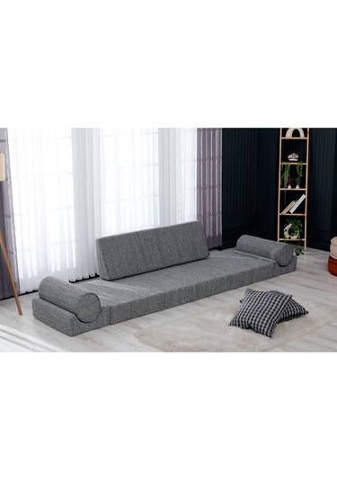 Prestigegolf Yer Kanepesi,yer Oturma Minderi Şark Köşesi Gri