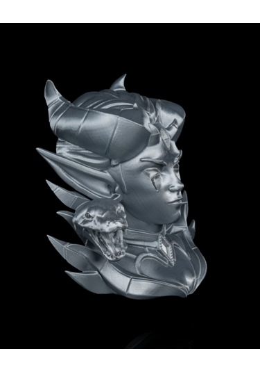 Sin Spark Duvar Büstü Gri