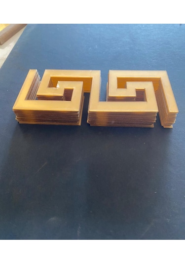 Dekoratif Ayna Gold 20 Adet 5x12 Plexi 8x5cm1ad.kelebek Hediye Altın