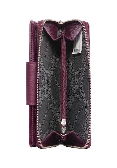 Cengiz Pakel Hakiki Deri Kadın Cüzdan-Portföy 65133-Mürdüm (432623646)-65133-Mürdüm