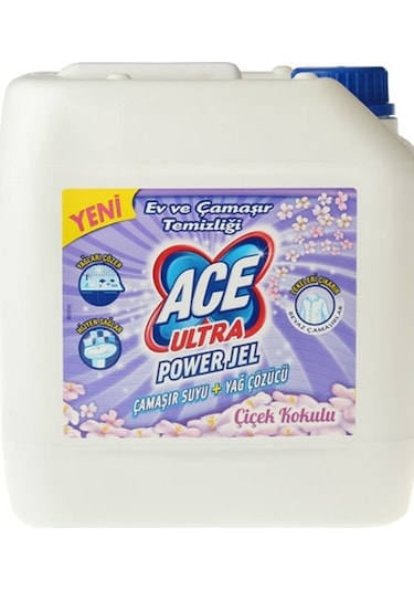 Ace Çiçek Kokulu Ultra Power Jel 3 Kg