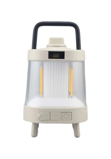 Yuntech01 Siyah Usb Çıkışlı 4000mah Li-poly Bataryalı, Sürekli Parlaklık Ayarlı, 360 Yumuşak Aydınlatma, Mosquitoya Dayanıklı, Tahta/süspansiyon Kullanımı, Çadır, Manav, Ev İçin Taşınabilir Fener Çok Renkli