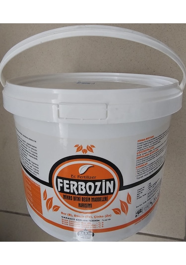 Micro Bitki Besin Maddeleri Demir, Çinko, Bor Gübre Ferbozin 5 Kg