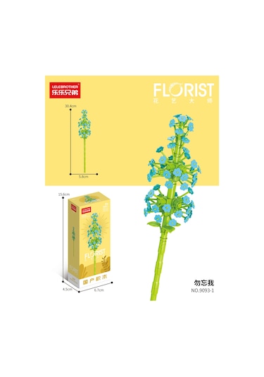 Lele Brother Florist Lego Yapı Blokları Bitki Çiçek Serisi