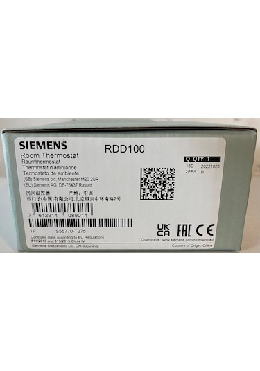 Siemens RDD100 Oda Termostat