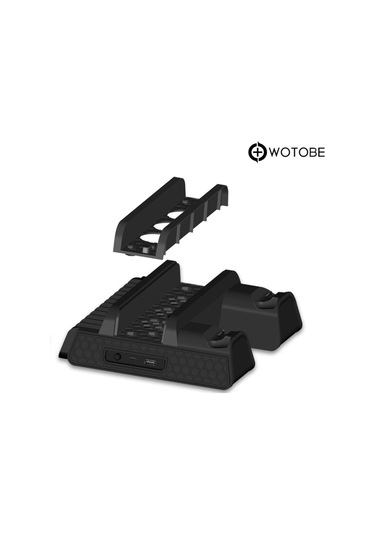 Playstation 4 Pro/slim Çok Amaçlı Şarj Istasyonlu Fanlı Soğutucu Stand