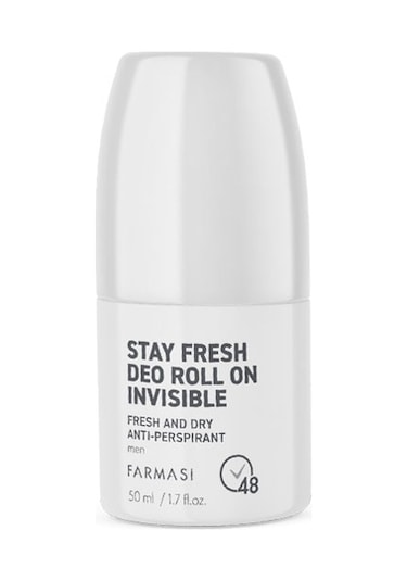 Farmasi Stay Fresh Anti Perspirant Invisible Erkek Roll On Deodorant 50 ML