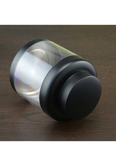 Suntek Hava Geçirmez Saklama Kavanozu Kapaklı Mühürlü Siyah