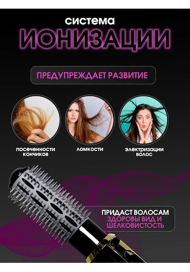 Prolıss Saç Şekillendirme Ve Düzleştirme İçin Fırçalı Saç Kurutma Makinesi 265977593