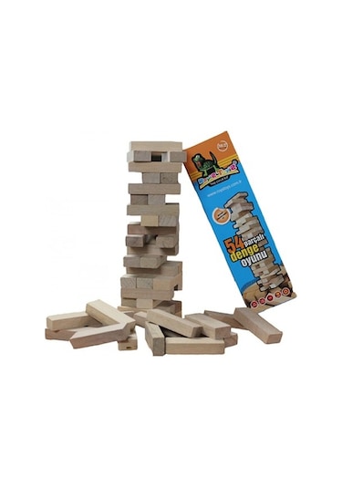 Denge Oyunu 54 Parça Jenga Tarzı