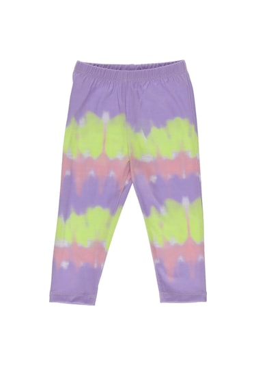 Panço Kız Çocuk degrade Baskılı Tayt Lila 2311gb12016-970 001