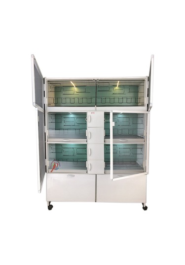 İstanbul Kafes Model 6Dys Pvc Kuş Dolabı