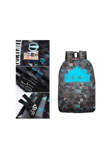 Xianwen Yetişkinler İçin Işık Yayan Sırt Çantaları Genç Kampüs Diğer Çok Renkli