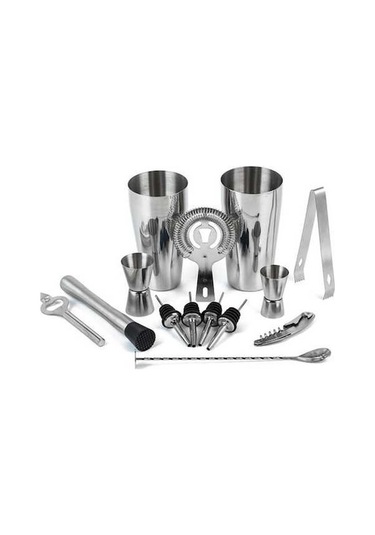 Maoyaya Lichen Paslanmaz Çelik Barmen Seti, Boston Shaker Çalkalayıcı