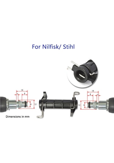 Homyl Uzatma Konektörü Bağlantısı Borusu Hortumu Yüksek C