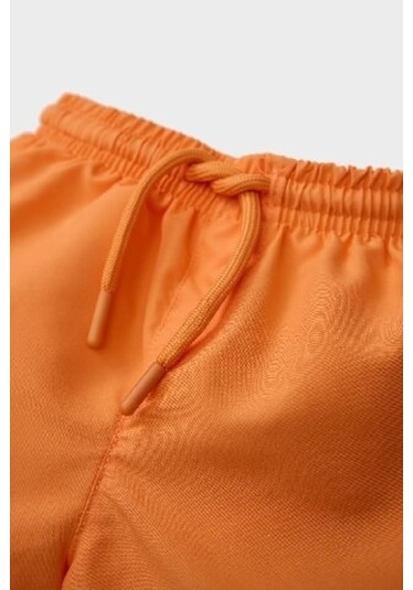 DeFacto Erkek Bebek Baskılı Deniz Şortu E3516A525SMOG424 Turuncu