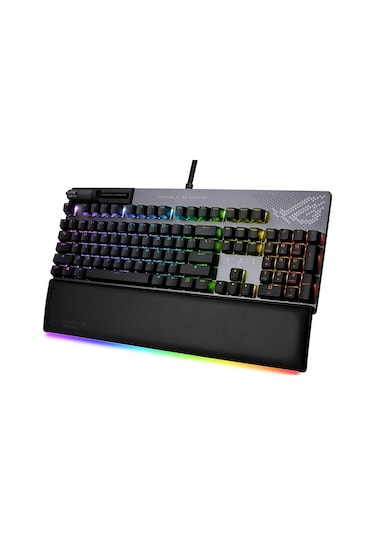 Asus ROG Strix Flare II Animate Aura Sync RGB NX Red Switch Kablolu Mekanik Oyuncu Klavyesi