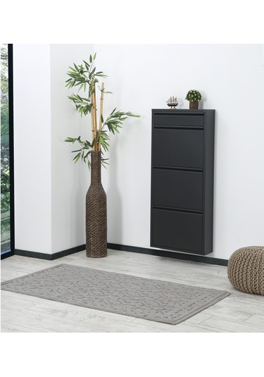 Arthur 3'lü Plus Ayakkabılık Siyah