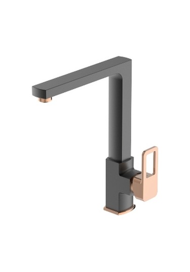 Qua Clara Plus Colours Eviye Bataryası Siyah - Rose Gold