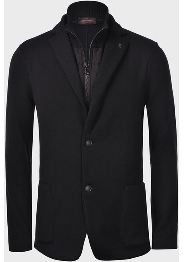 Gran Sasso Erkek Ceket 57199 24616 099 Siyah Siyah