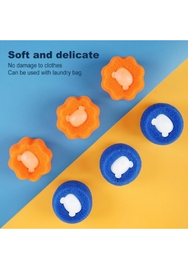 Çamaşır Makinesi Tüy Toplama Topu Çok Renkli