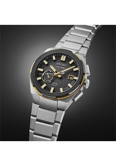 Seiko Astron Moon - Ssj026j1 Gps Solar Erkek Kol Saati Metalik