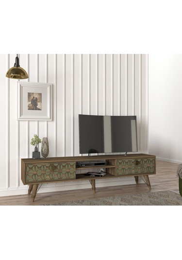 Dekorister Exclusive Valente Tv Sehpası Ceviz-Garden