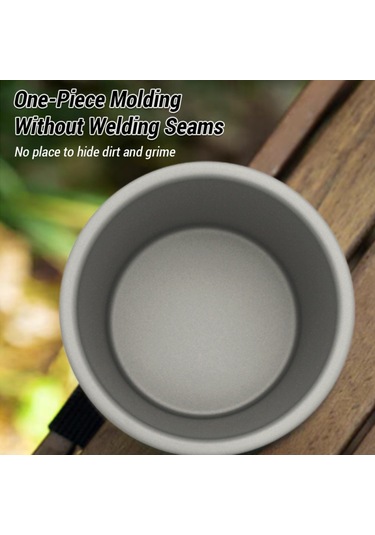 Mufunye Metal Kamp Bardakları, 220ml, Hafif Ve Taşınabilir Çok Renkli