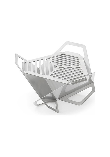 Yaozixa Dışarıda Kullanalım: Çelik Paslanmaz, Taşınabilir, Montaj Kolay Mini Barbekü Izgarası - Rüzgar Engeli Ve Çantasıyla Çok Renkli