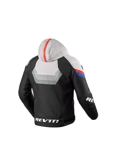 Rev'ıt Quantum 3 H20 Korumalı Motosiklet Montu Siyah Açık Gri