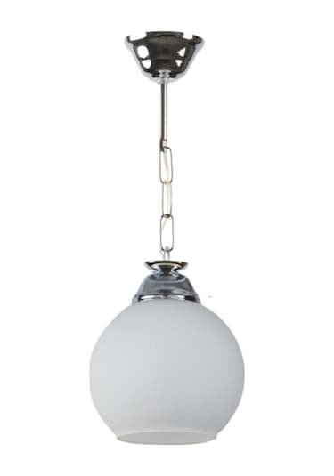 Modern Salon - Mutfak - Yatak Odası Avize Beyaz Camlı Tekli Avize Diğer