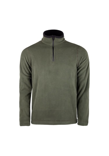 Evolite Fuga Bay Mikro Polar Sweater - Haki Çok Renkli