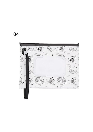 Stil 4-4-1pc Islak Mendil Çantası Taşınabilir Kapak Çevirin Snap-askı Kozmetik Kılıfı Se Bebek Doku Kutusu Açık Peçetelik 46919185