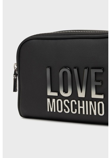 Love Moschino Logolu Ayarlanabilir Kadın Çapraz Çanta Jc4255pp0mkd000b Nero