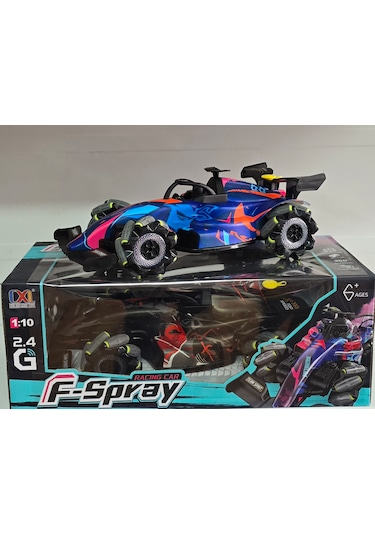 Oyuncak Kumandalı Formula F1 Duman Çıkaran Full Fonksiyon Şarjlı