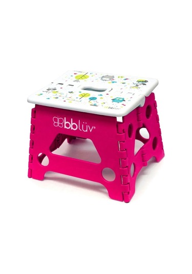 Bblüv Step Katlanabilen Eğitici Basamak Pembe