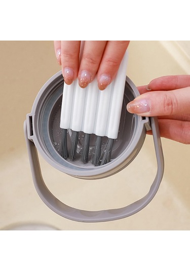 Suntek Biberon - Şişe Temizleme Fırçası Beyaz