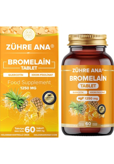 Zühre Ana Bromelain 60 Tablet