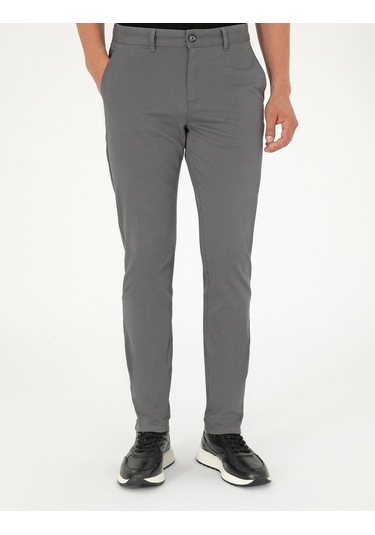 Pierre Cardin Erkek Gri Pantolon Kanvas-chino 50292522-vr024 Gri