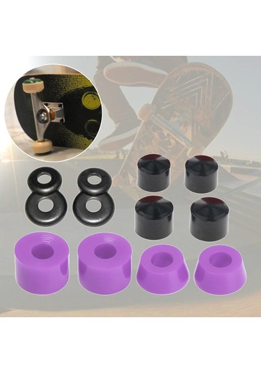 Homyl Kaykay Burcu Yedek Bardak Yıkayıcılar Longboard Mor Mor Çok Renkli