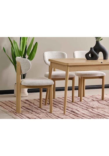 Hida Mutfak Masa Takımı Beyaz