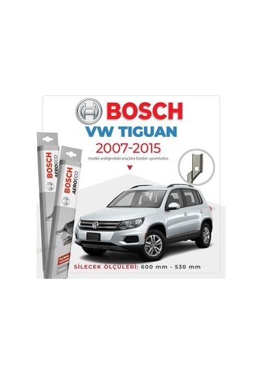 Volkswagen Tiguan Muz Silecek Takımı 2007-2015 Bosch Aeroeco