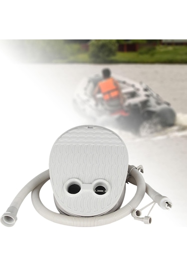 Dolıty Hortumlu Ayak Pompası Yüksek Hacimli Dış Mekan Hava Beyaz Çok Renkli